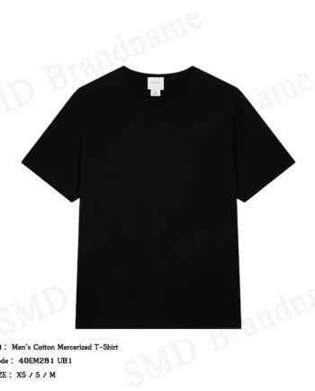 Calvin Klein เสื้อยืดคอกลมผู้ชาย รุ่น Men's Cotton Mercerized T-Shirt Code: 40EM281 UB1