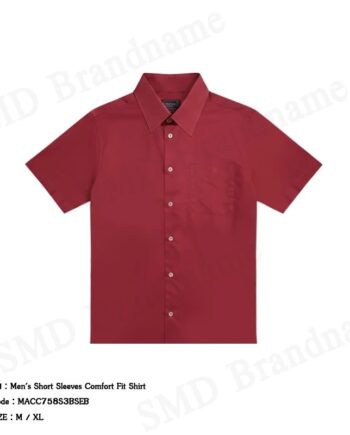 Arrow เสื้อเชิ้ตแขนสั้นผู้ชาย รุ่น Men's Short Sleeves Comfort Fit Shirt Code: MACC758S3BSEB