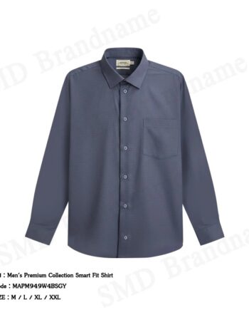 Arrow เสื้อเชิ้ตแขนยาวผู้ชาย รุ่น Men's Premium Collection Smart Fit Shirt Code: MAPM949W4BSGY