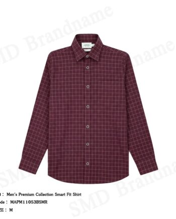 Arrow เสื้อเชิ้ตแขนยาวผู้ชาย รุ่น Men's Premium Collection Smart Fit Shirt Code: MAPM110S3BSMR