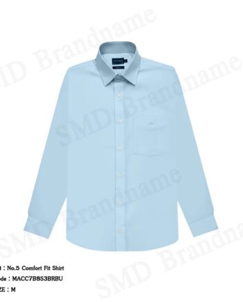 Arrow เสื้อเชิ้ตแขนยาวผู้ชาย รุ่น No.5 Comfort Fit Shirt Code: MACC7B8S3BRBU