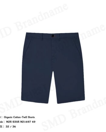 PS Paul Smith กางเกงขาสั้นผู้ชาย รุ่น Organic Cotton-Twill Shorts Code: M2R 035R M21697 49
