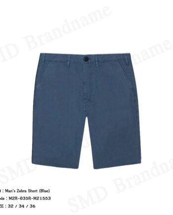 Paul Smith กางเกงขาสั้นผู้ชาย รุ่น Mens Zebra Short Blue Code: M2R-035R-M21553