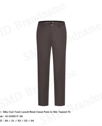G2000 กางเกงสแล็คผู้ชาย ทำงาน รุ่น Silky Cool Touch Lyocell Blend Casual Pants In Slim Tapered Fit Code: 4116901756