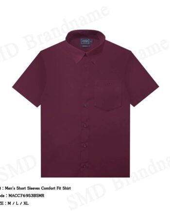Arrow เสื้อเชิ้ตแขนสั้นผู้ชาย รุ่น Men's Short Sleeves Comfort Fit Shirt Code: MACC769S3BSMR