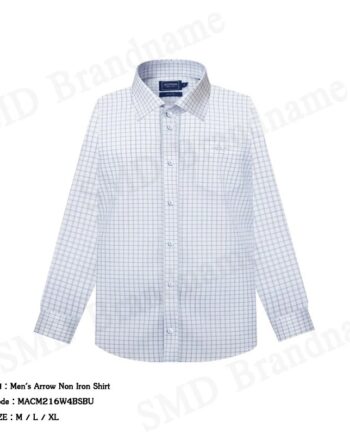 Arrow เสื้อเชิ้ตแขนยาวผู้ชาย รุ่น Men's Arrow Non Iron Shirt Code: MACM216W4BSBU