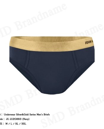 John Henry กางเกงชั้นในผู้ชาย รุ่น Underwear Silver&Gold Series Men's Briefs Code: JU JU2G003 (Navy)