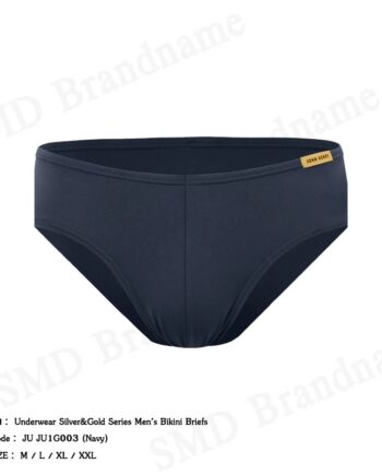 John Henry กางเกงชั้นในผู้ชาย รุ่น Underwear Silver&Gold Series Men's Bikini Briefs Code: JU JU1G003 (Navy)