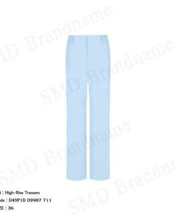 Emporio Armani กางเกงขายาวผู้หญิง รุ่น High-Rise Trousers Code: D4NP1D D9907 711