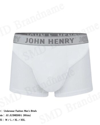 John Henry กางเกงชั้นในผู้ชาย รุ่น Underwear Fashion Men's Boxer Briefs Code: JU JU3ME001 (White)