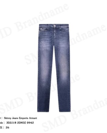 Emporio Armani กางเกงยีนส์ผู้หญิง รุ่น Skinny Jeans Emporio Armani Code: 3D2J18 2DM3Z 0942