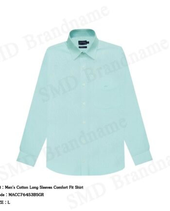 Arrow เสื้อเชิ้ตแขนยาวผู้ชาย รุ่น Men's Cotton Long Sleeves Comfort Fit Shirt Code: MACC764S3BSGR