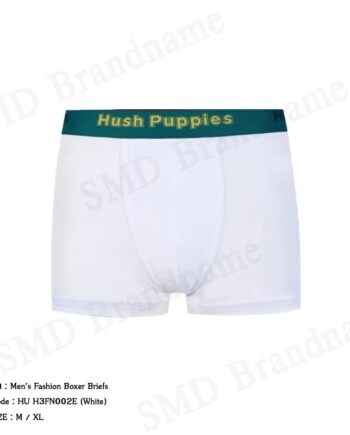 Hush Puppies กางเกงชั้นในผู้ชาย รุ่น Men's Fashion Boxer Briefs Code: HU H3FN002E (White)