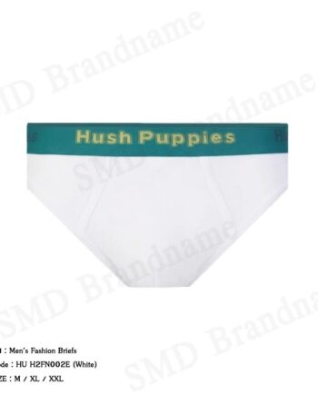 Hush Puppies กางเกงชั้นในผู้ชาย รุ่น Men's Fashion Briefs Code: HU H2FN002E (White)