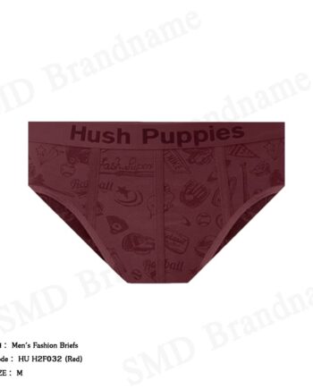 Hush Puppies กางเกงชั้นในผู้ชาย รุ่น Men's Fashion Briefs Code: HU H2F032 (Red)