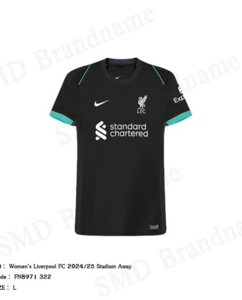 Nike เสื้อยืดคอกลมผู้หญิง รุ่น Women's Liverpool FC 2024/25 Stadium Away Code: FN8971 322