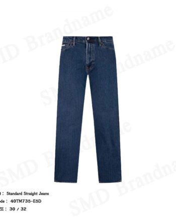 Calvin Klein Jeans กางเกงยีนส์ รุ่น Standard Straight Jeans Code: 40TM735-E5D