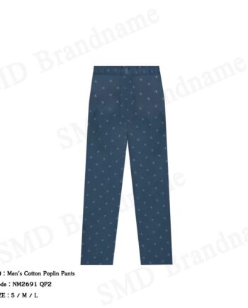 Calvin Klein Jeans กางเกงนอนขายาวผู้ชาย รุ่น Men's Cotton Poplin Pants Code: NM2691 QP2