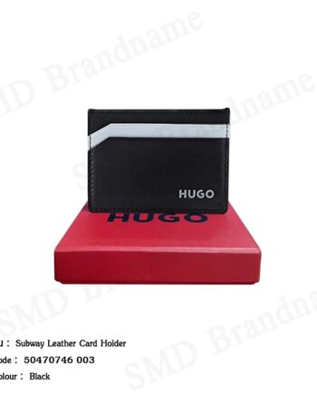 Hugo Boss กระเป๋าใส่การ์ด รุ่น Subway Leather Card Holder Code: 50470746 003