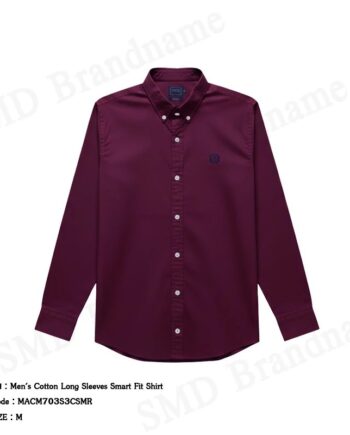 Arrow เสื้อเชิ้ตแขนยาวผู้ชาย รุ่น Men's Cotton Long Sleeves Smart Fit Shirt Code: MACM703S3CSMR