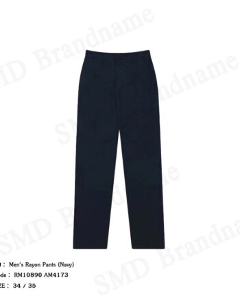 Arrow กางเกงสแล็คผู้ชาย ขายาว ทำงาน รุ่น Men's Rayon Pants (Navy) Code: RM10890 AM4173 (1AM45M0890R1034S7)