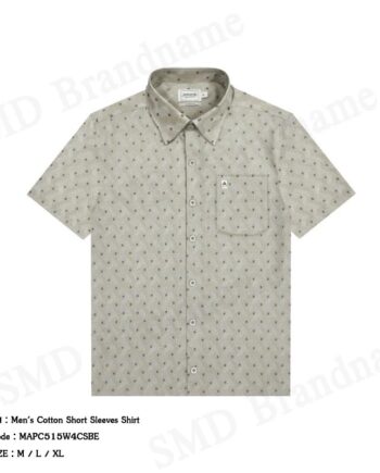Arrow เสื้อเชิ้ตแขนสั้นผู้ชาย รุ่น Men's Cotton Short Sleeves Shirt Code: MAPC515W4CSBE