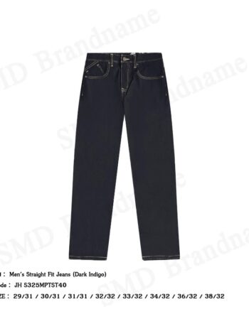 John Henry กางเกงยีนส์ผู้ชาย รุ่น Men's Straight Fit Jeans (Dark Indigo) Code: JH S325MPTST40