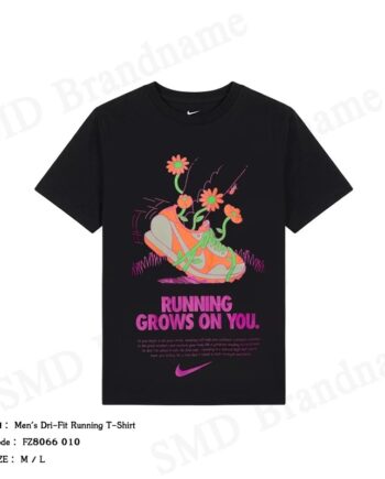 Nike เสื้อยืดคอกลมผู้ชาย รุ่น Men's Dri-Fit Running T-Shirt Code: FZ8066 010
