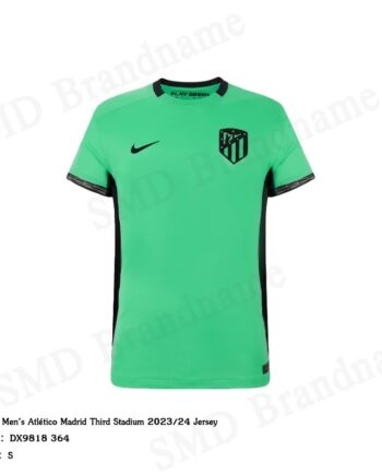 Nike เสื้อยืดคอกลมผู้ชาย รุ่น Men's Atlético Madrid Third Stadium 2023/24 Jersey Code: DX9818 364