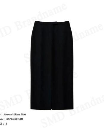 Calvin Klein กระโปรงผู้หญิง รุ่น Women's Black Skirt Code: 44PL640 UB1