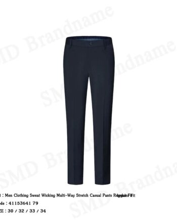 G2000 กางเกงสแล็คผู้ชาย รุ่น Men Clothing Sweat Wicking Multi-Way Stretch Casual Pants Regular Fit Code: 4115364179