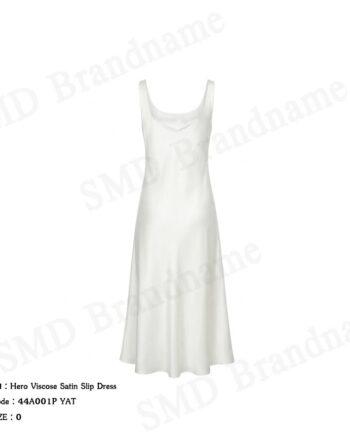 Calvin Klein ชุดเดรสผู้หญิง รุ่น Hero Viscose Satin Slip Dress Code: 44A001P YAT