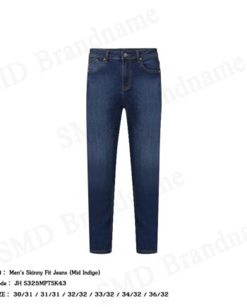 John Henry กางเกงยีนส์ผู้ชาย รุ่น Men's Skinny Fit Jeans (Mid Indigo) Code: JH S325MPTSK43