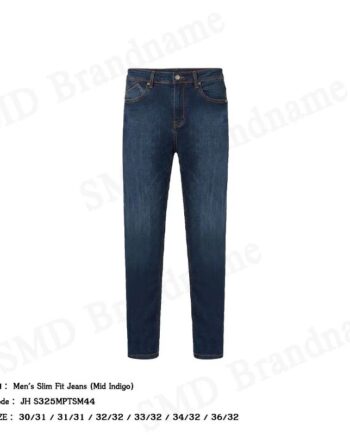 John Henry กางเกงยีนส์ผู้ชาย รุ่น Men's Slim Fit Jeans (Mid Indigo) Code: JH S325MPTSM44
