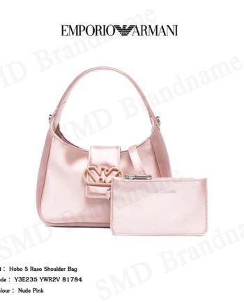 Emporio Armani กระเป๋าถือผู้หญิง รุ่น Hobo S Raso Shoulder Bag Code: Y3E235 YWR2V 81784