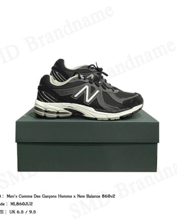New Balance x CDG รองเท้าผ้าใบผู้ชาย รุ่น Men's Comme Des Garcons Homme x New Balance 860v2 Code: ML860JU2