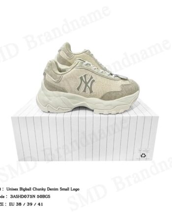 MLB รองเท้าผ้าใบ รุ่น Unisex Bigball Chunky Denim Small Logo Code: 3ASHD075N 50BGS