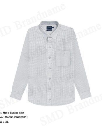 Arrow เสื้อเชิ้ตแขนยาวผู้ชาย รุ่น Men's Bamboo Shirt Code: MACS619W3BSWH