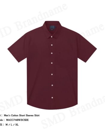 Arrow เสื้อเชิ้ตแขนสั้นผู้ชาย รุ่น Men's Cotton Short Sleeves Shirt Code: MACC740W3CSDE