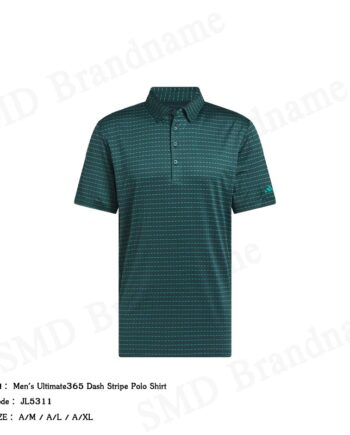 Adidas เสื้อโปโลผู้ชาย รุ่น Men's Ultimate365 Dash Stripe Polo Shirt Code: JL5311
