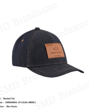 Armani Exchange หมวกแก็ป รุ่น Baseball Hat Code: XM000806 AF13636 MB001