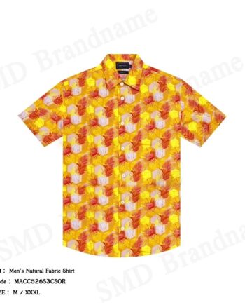 Arrow เสื้อเชิ้ตแขนสั้นผู้ชาย รุ่น Men's Natural Fabric Shirt Code: MACC526S3CSOR