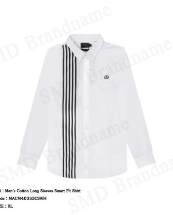 Arrow เสื้อเชิ้ตแขนยาวผู้ชาย รุ่น Men's Cotton Long Sleeves Smart Fit Shirt Code: MACM403S3CSWH