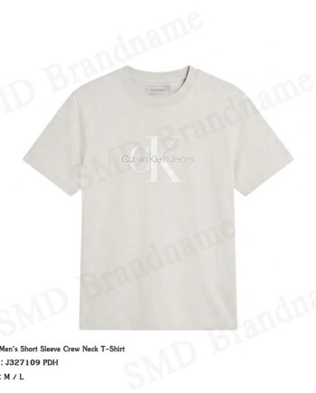 Calvin Klein เสื้อยืดคอกลมผู้ชาย รุ่น Men's Short Sleeve Crew Neck T-Shirt Code: J327109 PDH