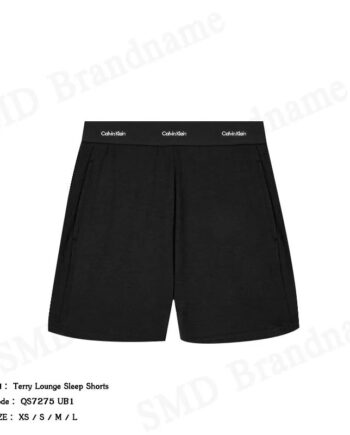 Calvin Klein กางเกงขาสั้นผู้หญิง รุ่น Terry Lounge Sleep Shorts Code: QS7275 UB1