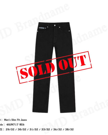 Calvin Klein Jeans กางเกงยีนส์ผู้ชาย รุ่น Men's Slim Fit Jeans Code: 40JM717 8E6