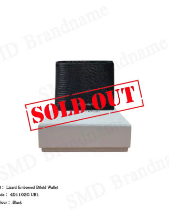 Calvin Klein กระเป๋าสตางค์ รุ่น Lizard Embossed Bifold Wallet Code: 4D1102G UB1