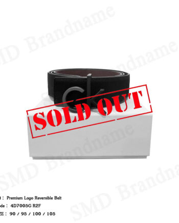 Calvin Klein เข็มขัด รุ่น Premium Logo Reversible Belt Code: 4D7005G R2F