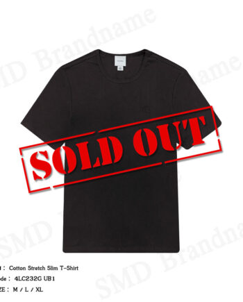 Calvin Klein เสื้อยืดคอกลมผู้ชาย รุ่น Cotton Stretch Slim T-Shirt Code: 4LC232G UB1