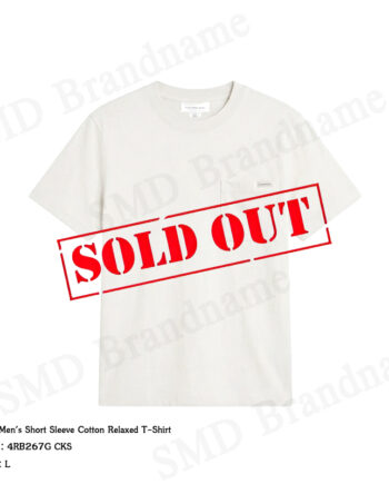 Calvin Klein Jeans เสื้อยืดคอกลมผู้ชาย รุ่น Men's Short Sleeve Cotton Relaxed T-Shirt Code: 4RB267G CKS